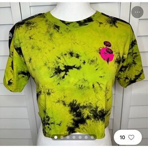 Empyre Lime Green Tie-Dye Short Sleeve Tee